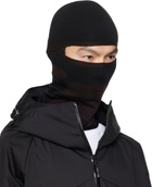_J.L - A.L_ Black & Brown Merino Wool Balaclava