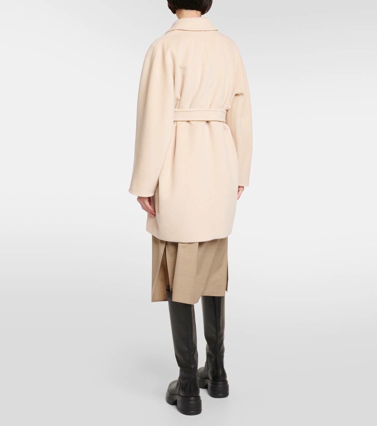 Max Mara Pila double-breasted wool-blend peacoat Max Mara