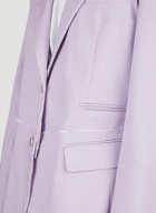 JW Anderson - Deconstructed Blazer in Lilac