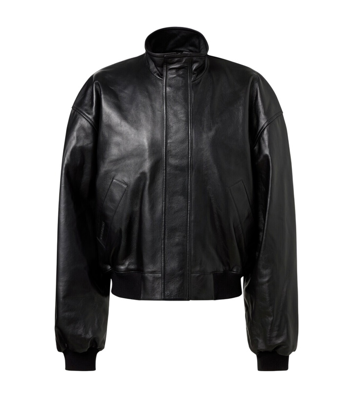 Photo: Balenciaga Leather blouson