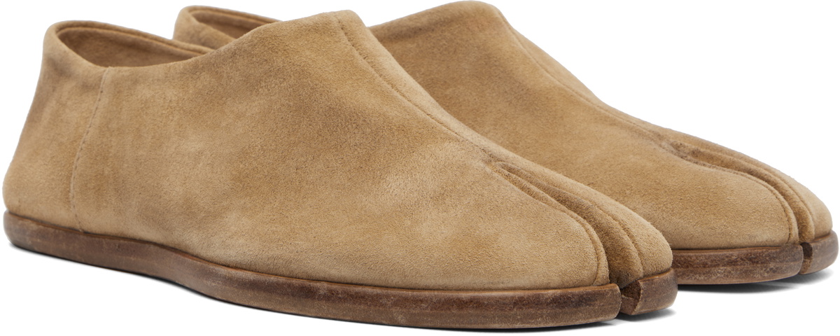 Maison Margiela Beige Tabi Babouche Loafers
