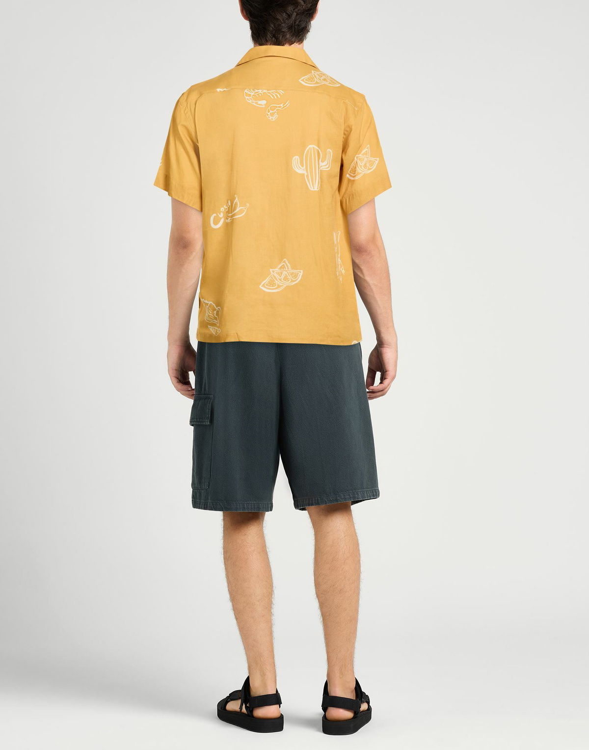 Closed Mens Shirt Mustard