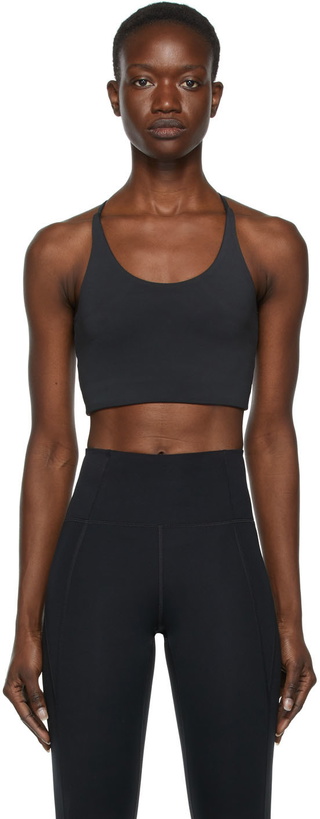 Photo: Girlfriend Collective Black Cleo Sports Bra