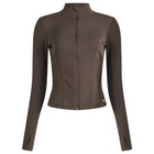 TALA Women's DayFlex Zip Through Running Jacket in Deep Taupe