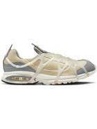 Nike - Alpha Project Air Kukini Mesh, Leather and TPU Sneakers - Neutrals