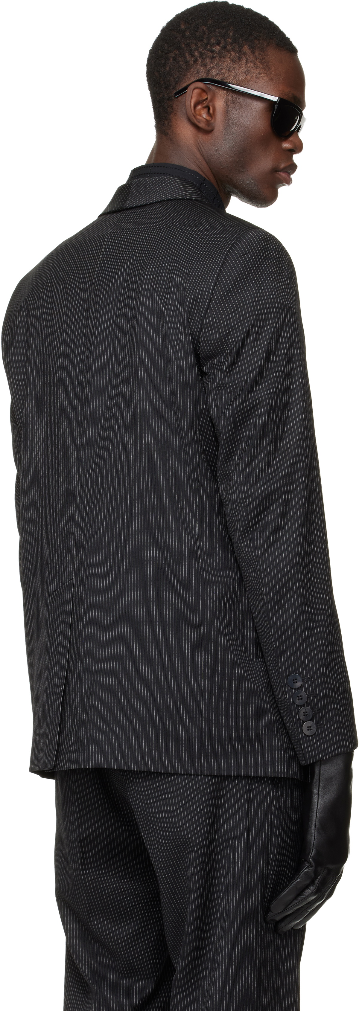 Ernest W. Baker Black Tuxedo Blazer