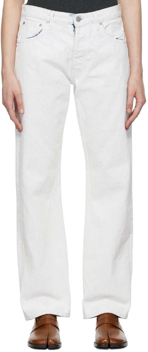 Maison Margiela White Bianchetto Jeans