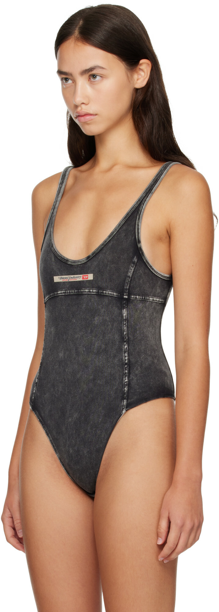 Diesel Black Faded Bodysuit