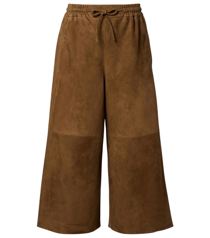 Photo: Yves Salomon Suede culottes
