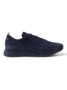 OFFICINE CREATIVE - Race Suede Sneakers - Blue