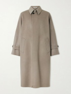 Auralee - Melton Wool Coat - Gray