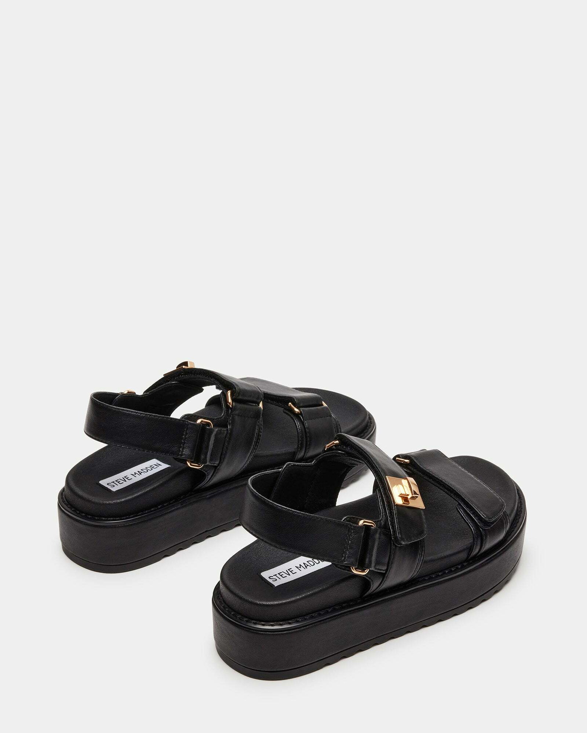 Steve Madden Bigmona Sandals in Black