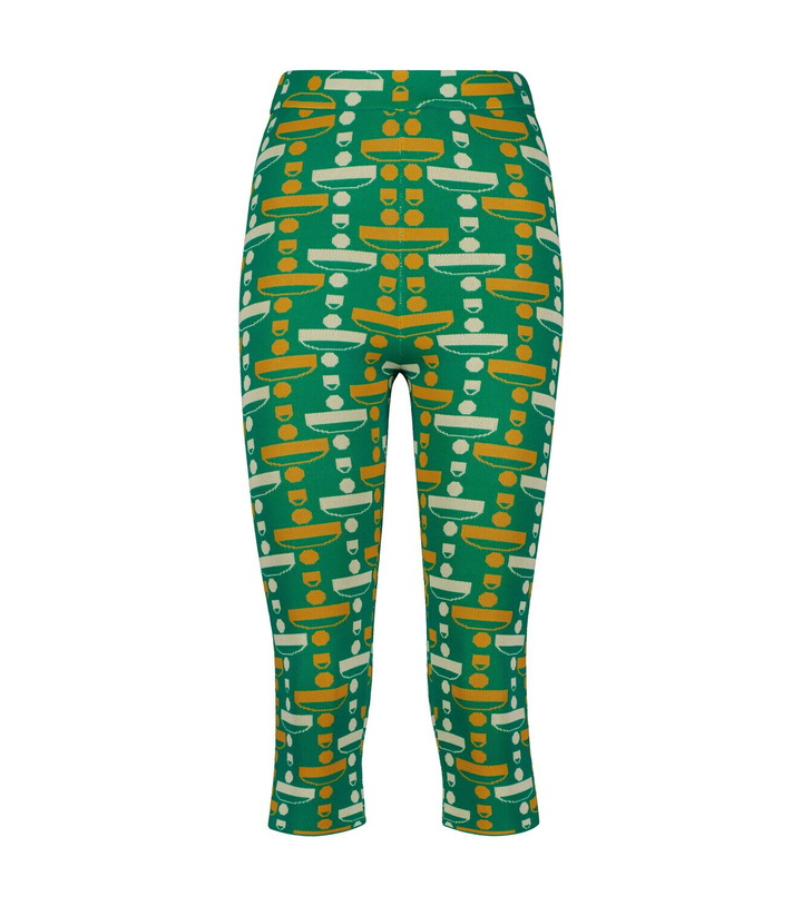 Photo: Dodo Bar Or Jacquard high-rise leggings