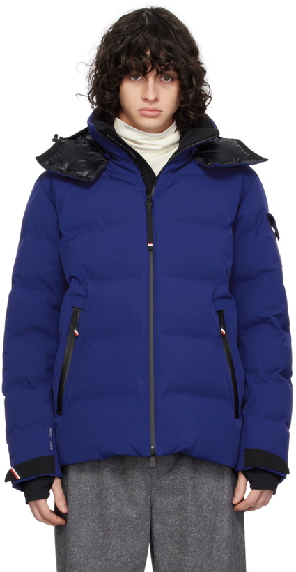 Photo: Moncler Grenoble Navy Montgetech Down Jacket