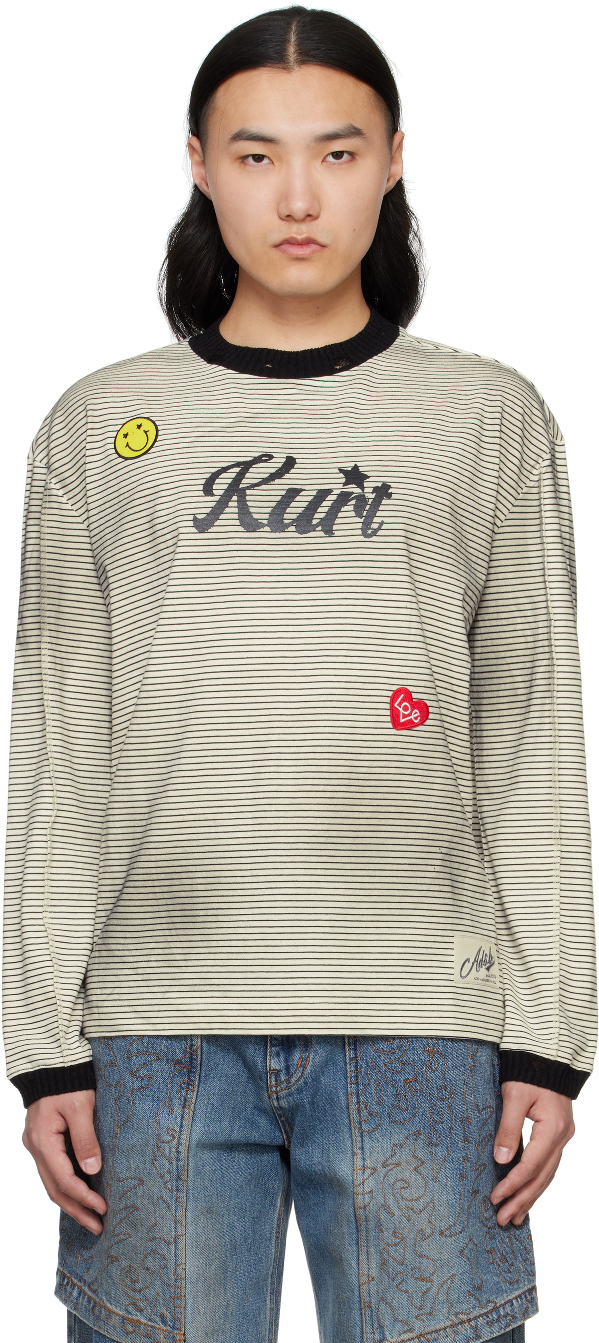 Andersson Bell SSENSE Exclusive Green T-Shirt Andersson Bell