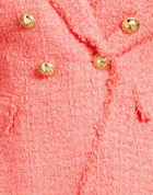 Balmain Womens Blazer Coral
