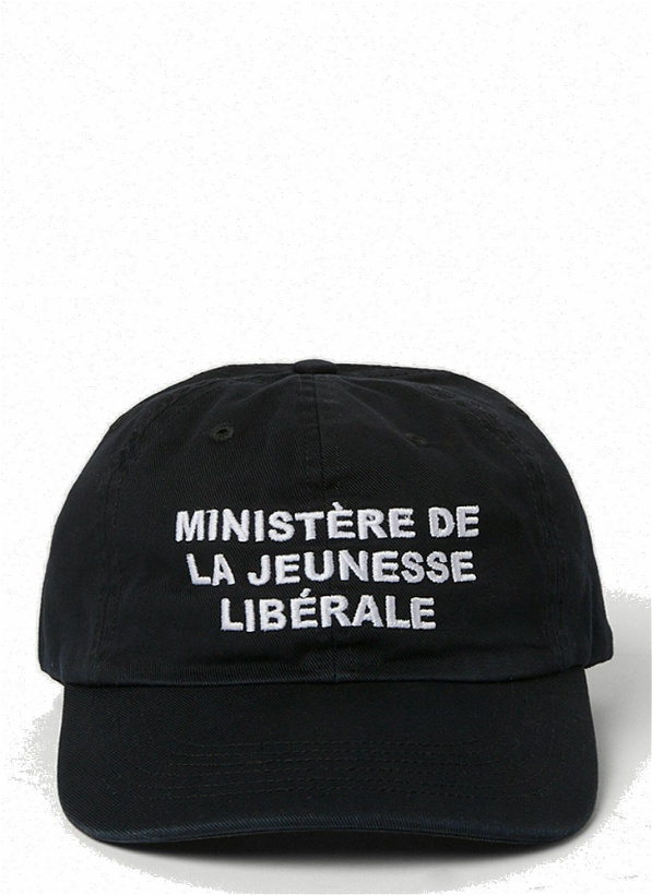 Photo: Liberal Youth Ministry - Logo Embroidery Baseball Cap in Black