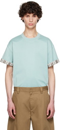 Bottega Veneta Blue Double Layer T-Shirt