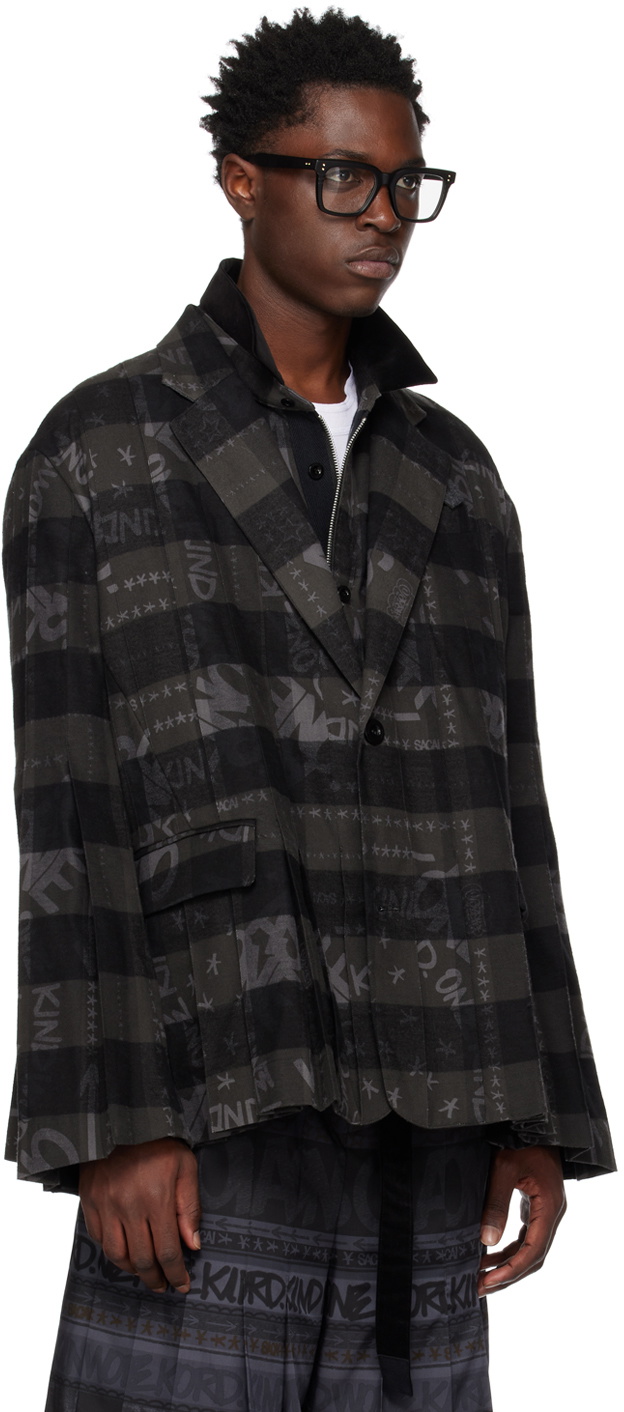 sacai Black Eric Haze Edition Blazer Sacai