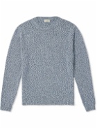 Altea - Mélange Cotton Sweater - Blue
