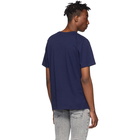 Saturdays NYC Blue Script Logo T-Shirt