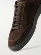 Officine Creative - Sequel 001 Lace-Up Suede Sneakers - Brown