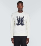 Moncler Appliqué cotton sweatshirt