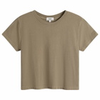 Agolde Women's Adine Shrunken T-Shirt in Trail