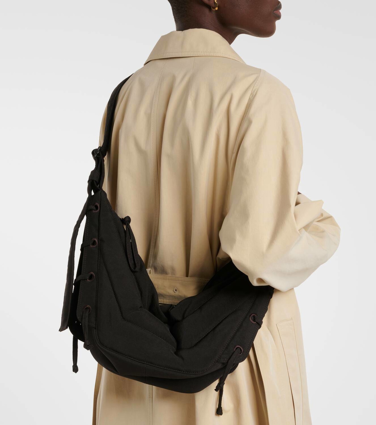 LEMAIRE Small Soft Game shoulder bagブラック Lemaire Small Soft Game Shoulder Bag for Men | Lyst