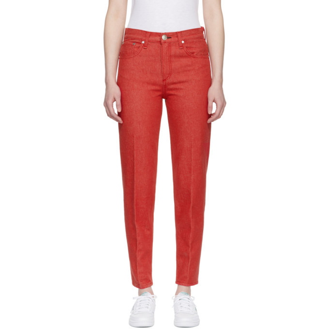 Photo: Rag and Bone Red Ash Jeans