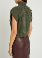 Skiim Roe Cashmere Vest Khaki