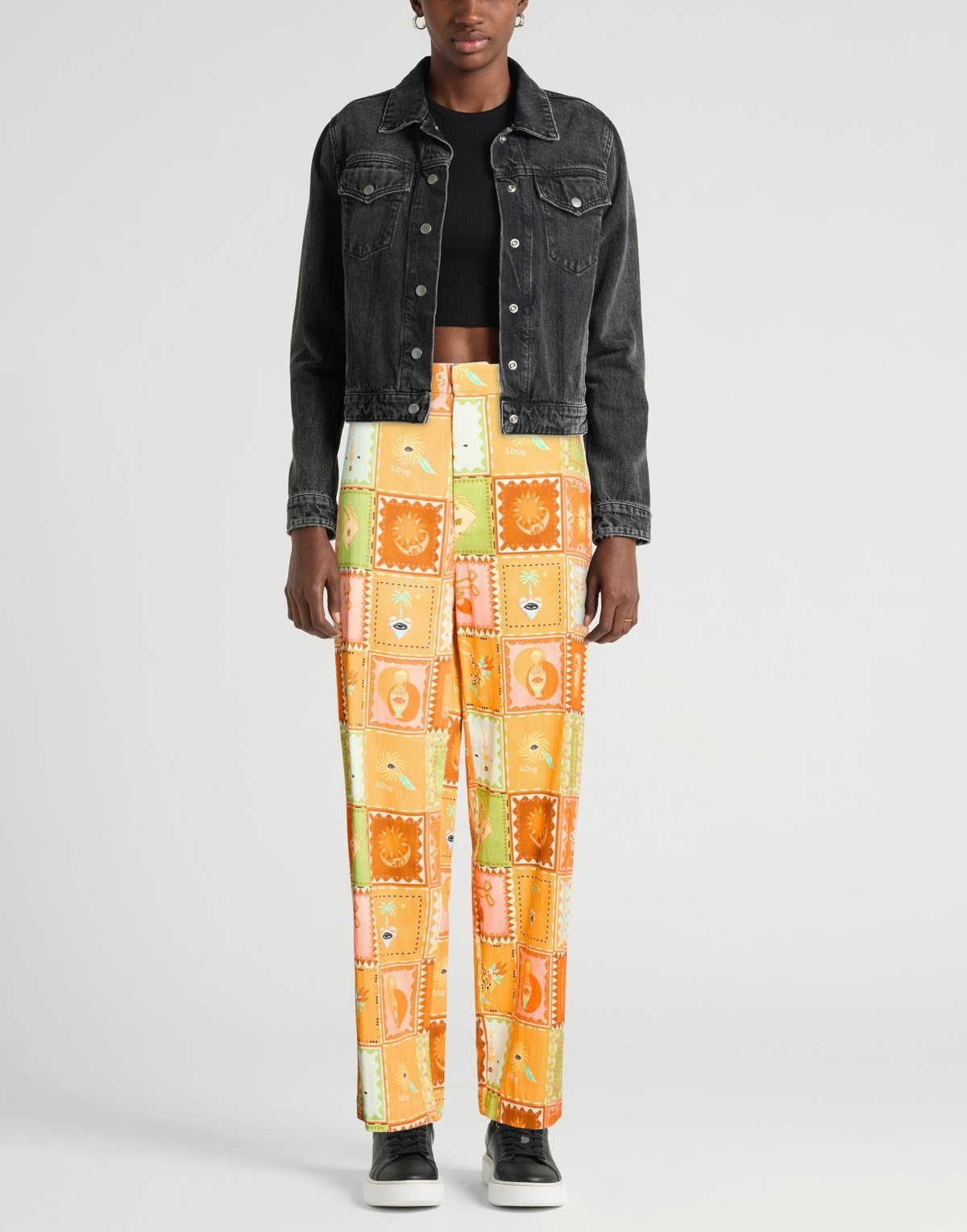 Never Fully Dressed Womens Pants in Orange