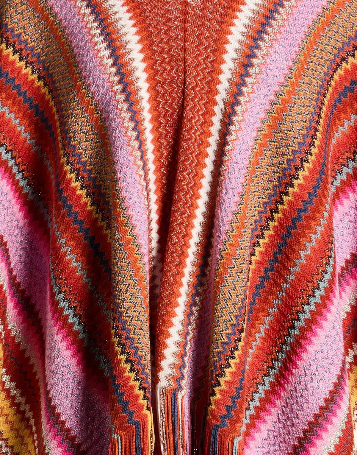 Missoni Womens Cape Rust