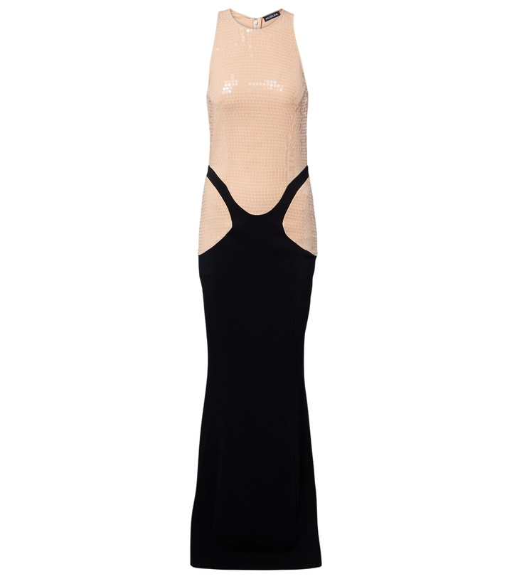 Photo: Mugler re/edit sequined crêpe gown