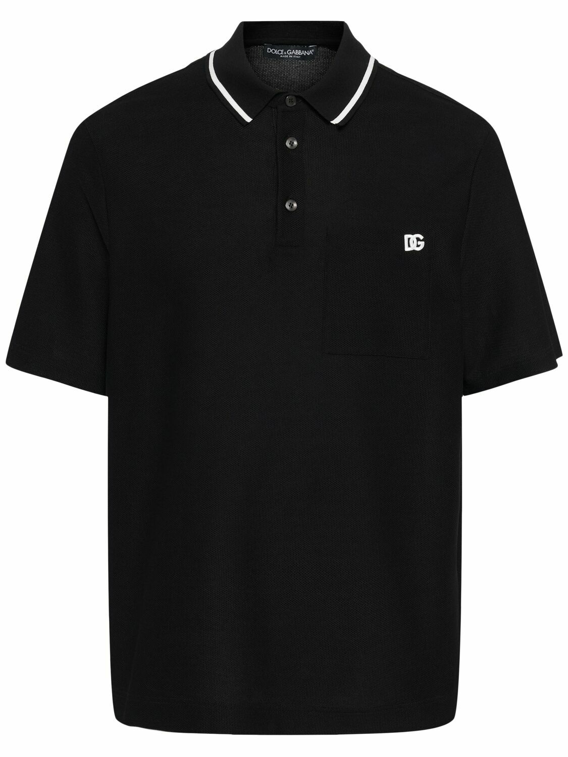 DOLCE & GABBANA - Cotton T-shirt With Logo Dolce & Gabbana