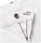 rag & bone - Slim-Fit Cotton and Linen-Blend Chino Shorts - Off-white