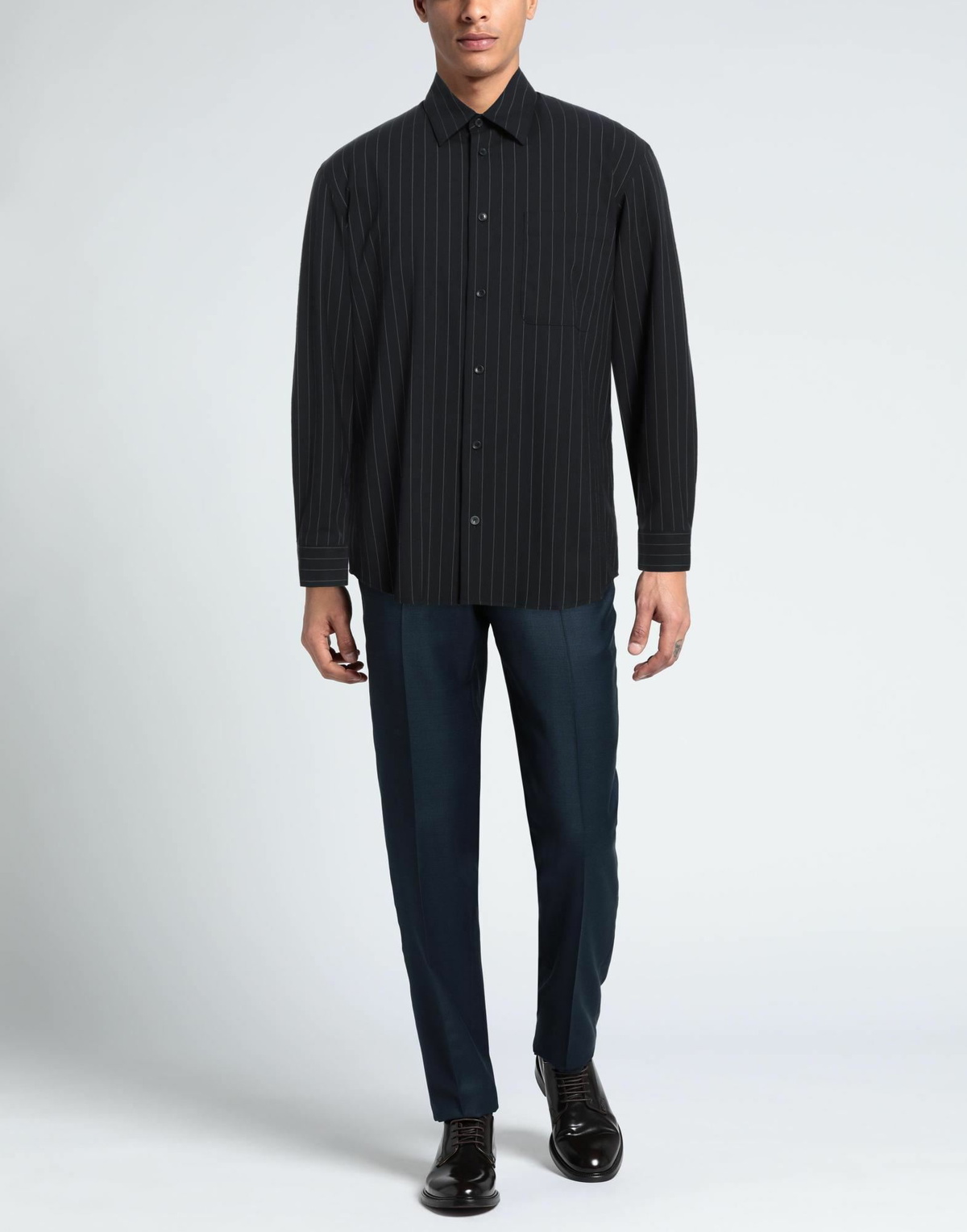 Sandro Mens Shirt Midnight in Blue