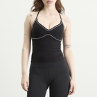 TALA Women's DayFlex Contrast Sweetheart Vest in Shadow Black