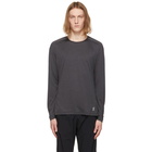 On Grey Performance Long Sleeve T-Shirt