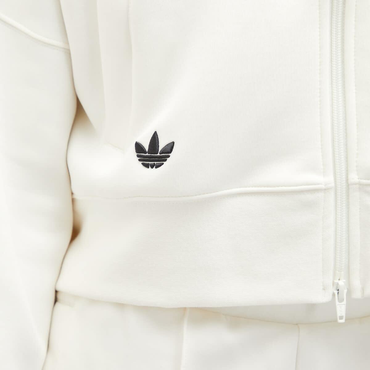 Adidas Women's Neucl Track Top in Cloud White Black adidas