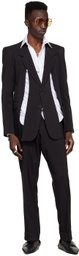 Tokyo James White Cotton Ruched Shirt
