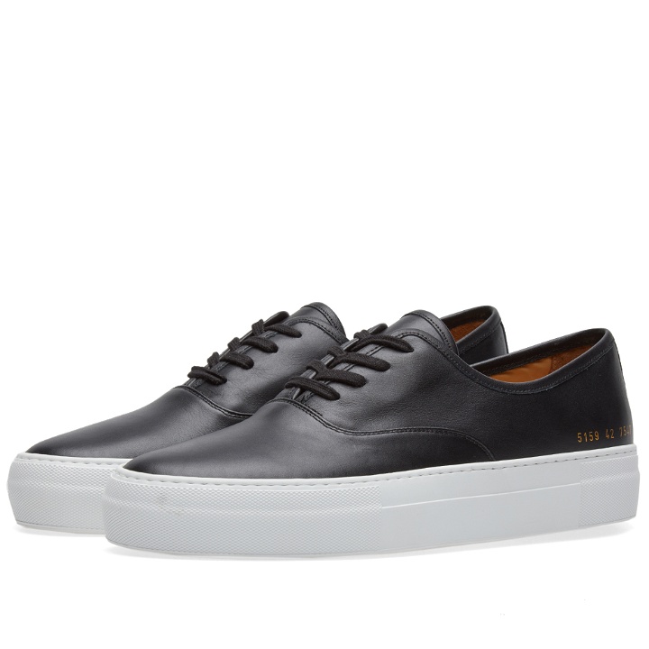 Photo: Common Projects Tournament Four Hole Leather