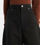 Loewe High-rise wide-leg jeans
