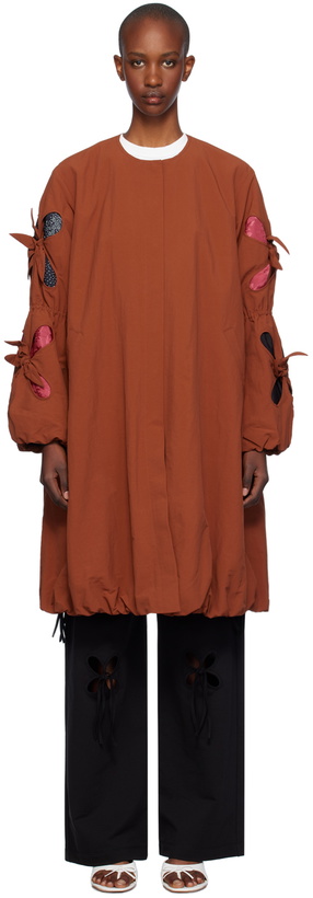 Photo: J.Kim Orange Bale Coat
