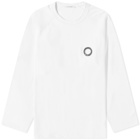 Craig Green Men's Long Sleeve Eyelet T-Shirt in White