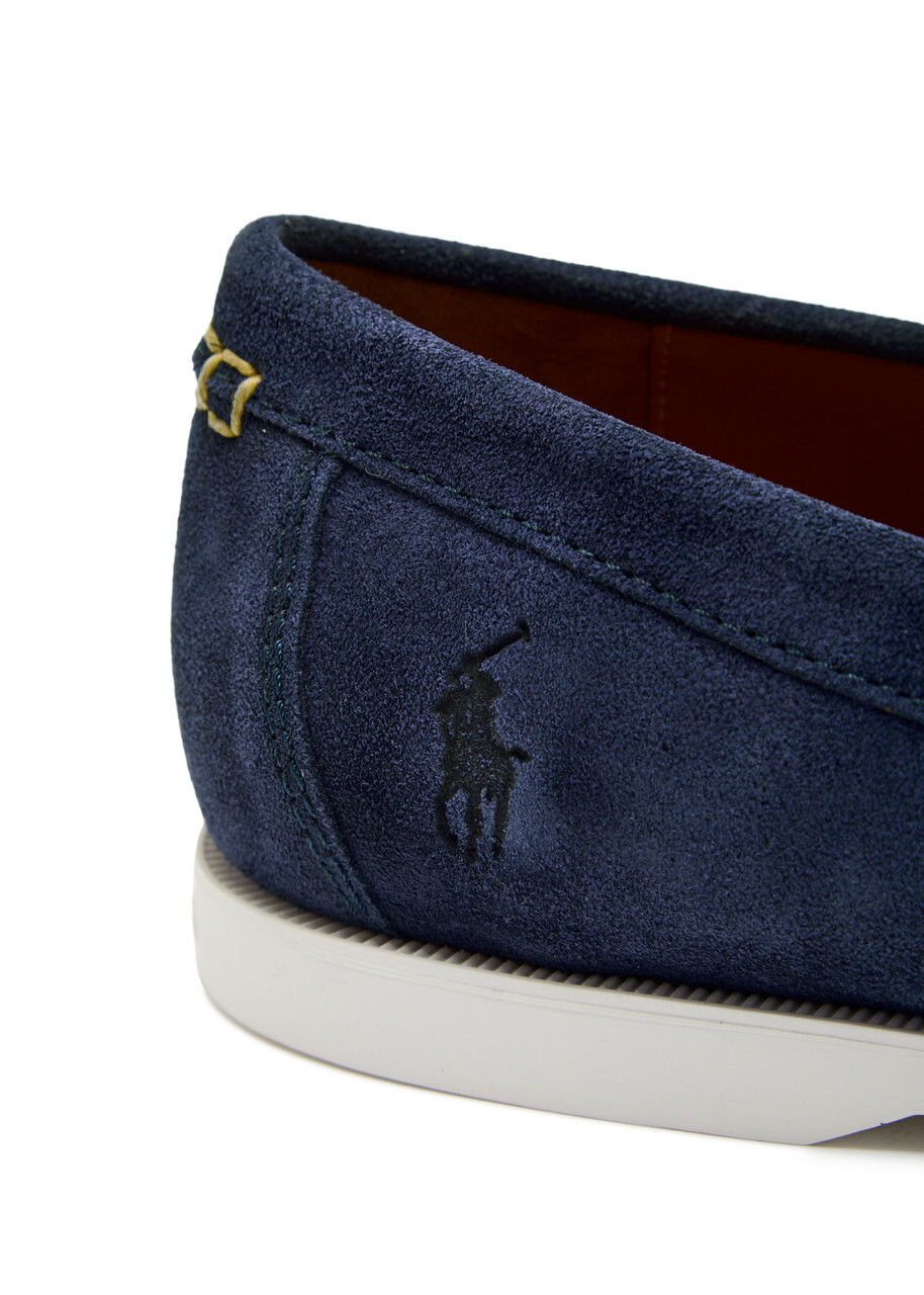 Polo Ralph Lauren Merton Suede Loafers Navy