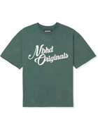Neighborhood - Logo-Print Cotton-Jersey T-Shirt - Green