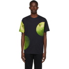 Paul Smith 50th Anniversary Navy and Green Gents Apple T-Shirt