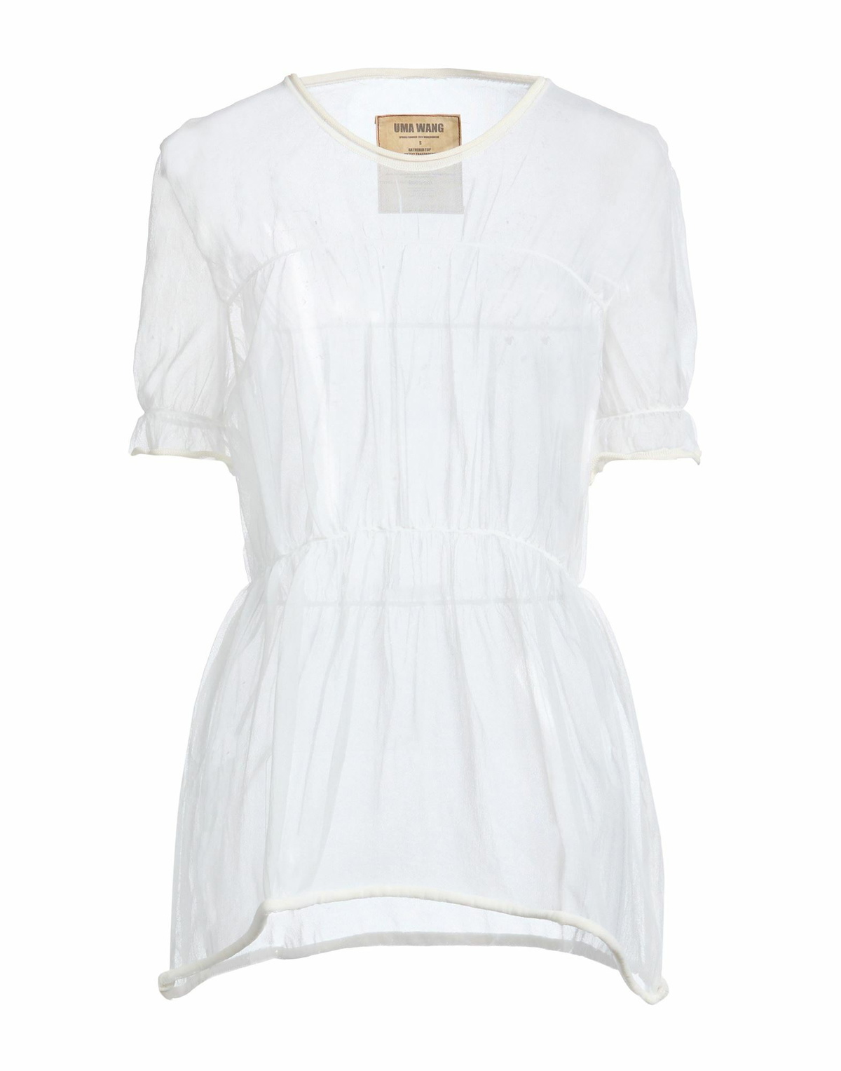 Uma Wang Womens Top in Transparent