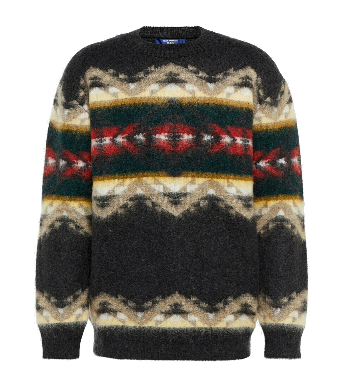 トップス AD2004 JUNYA WATANABE MAN shaggy sweater Junya Watanabe Comme Des Garcons 2006 Runway | Depop